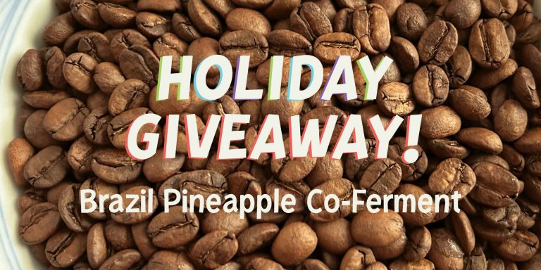 Enter to win a special coffee!